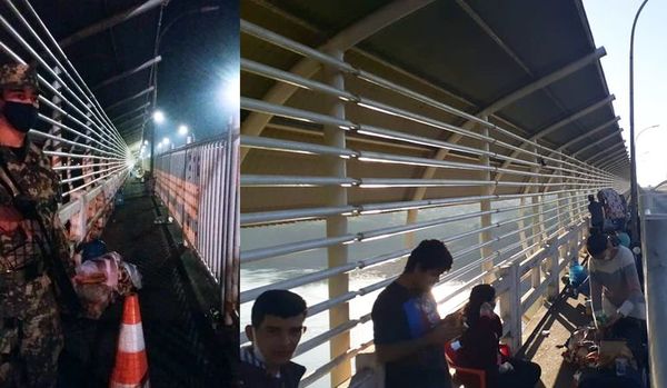 Puente de la Amistad fue liberado anoche y hoy amaneció con 45 compatriotas - Nacionales - ABC Color