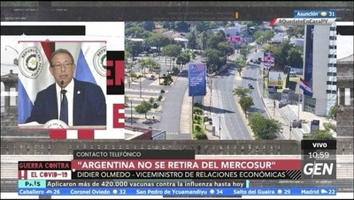 HOY / Didier Olmedo, Viceministro de Relaciones Económicas: Argentina suspendió su participación en el Mercosur