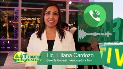 HOY / Liliana Cardozo, Gerente de la Aseguradora Tajy, sobre los medios digitales de comunicación y la gestión de servicios (sin salir de casa), para los clientes