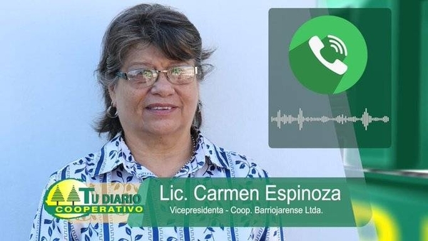 HOY / Carmen Espinoza, Vicepresidenta de la Cooperativa Barriojarense, sobre los kits de alimentos entregados a los socios de escasos recursos