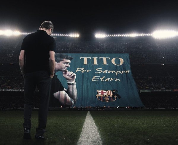 Barcelona recuerda a Tito Vilanova