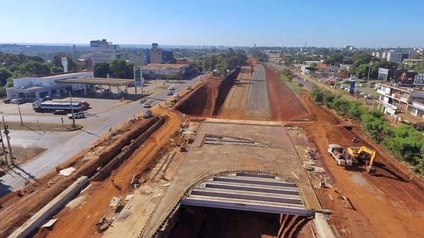 Un 40% de avance en obra de Multiviaducto de Ciudad del Este - ABC en el Este - ABC Color