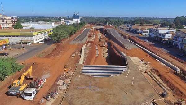 Construcción del Multiviaducto de Ciudad del Este presenta un avance del 40% - Campo 9 Noticias