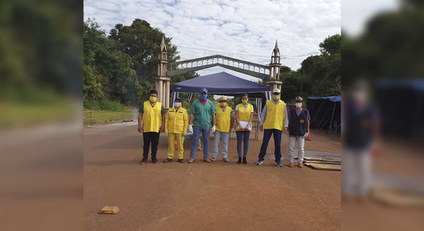 BARRERA SANITARIA EN LOS ACCESOS AL DISTRITO DE PIRAPÓ