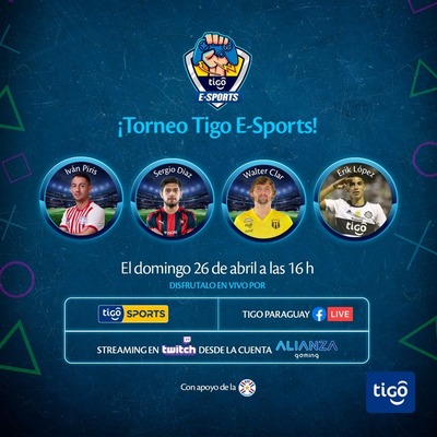 El torneo Tigo E-Sports da vida a la jornada dominguera