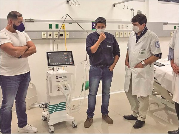 Crean prototipo de respirador que cuesta la mitad de uno importado