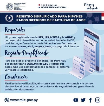 Lanzan Registro Simplificado