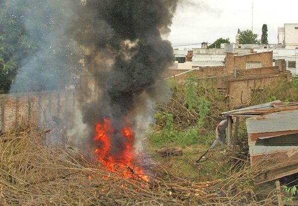 Piden no quemar la basura ante sequía