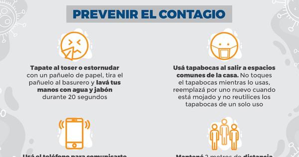 Covid-19: Recomendaciones para Pacientes y Familiares en casos leves