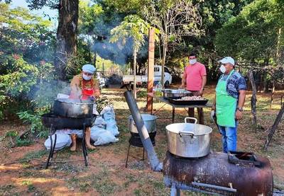 Olla popular alcanza a 600 personas en Areguá •