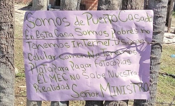 “TENEMOS CELULAR COMÚN”, DICEN A PETTA LOS ALUMNOS DE ZONAS RURALES