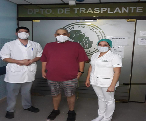 Dan de alta al primer paciente trasplantado durante la pandemia » Ñanduti