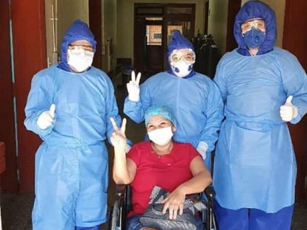 Covid-19: Dan de alta a paciente en Pedro Juan Caballero