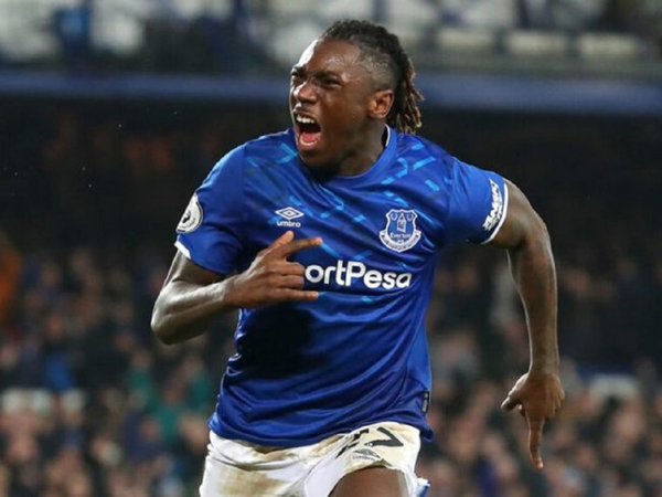 El Everton, "horrorizado" por el comportamiento de Moise Kean