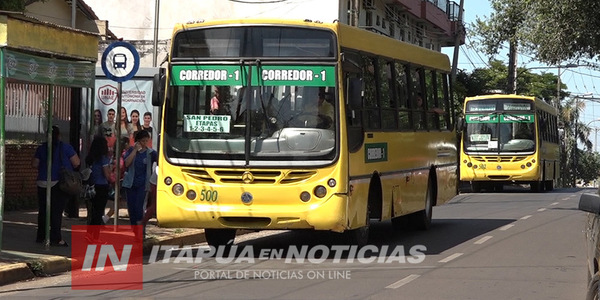 REANUDAN SERVICIO DE TRANSPORTE PÚBLICO A PARTIR DEL LUNES 27 DE ABRIL