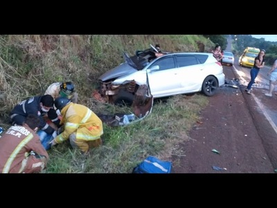 GRAVE ACCIDENTE EN TOMÁS ROMERO PEREIRA