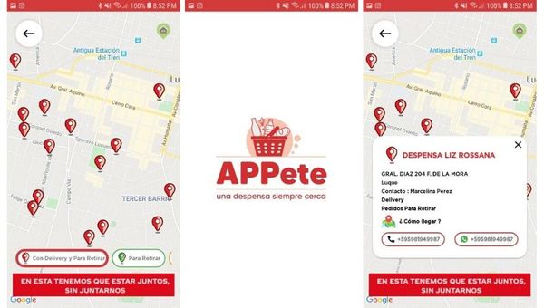 APPete: una alternativa para que despensas y pequeños comercios sean localizados
