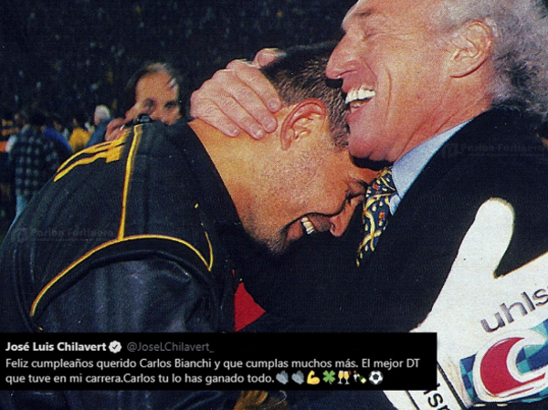 Chilavert: “Carlos, tú lo has ganado todo”