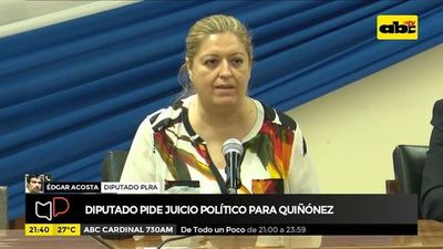 Diputado pide juicio político para Quiñónez - Mesa de Periodistas - ABC Color