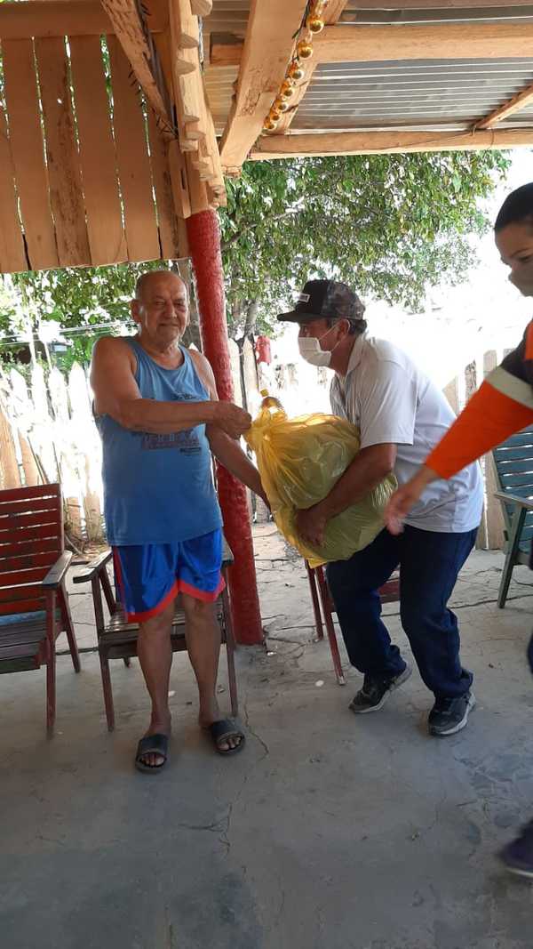 Kits de víveres de la SEN llegaron a Bahía Negra