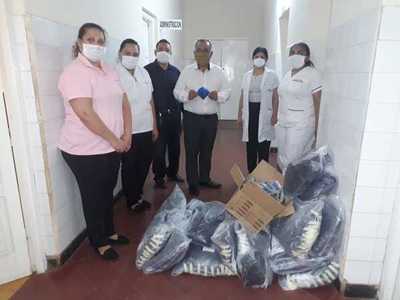 Municipalidad de Santaní entrega insumos y equipos de bioseguridad al Hospital de San Estanislao » Ñanduti