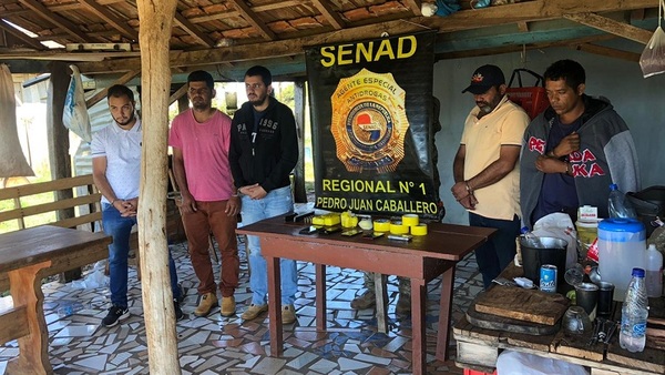 Allanamientos contra el narcotráfico en Capitán Bado