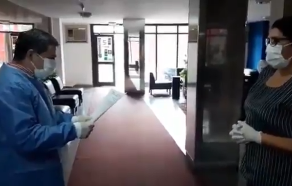 Paciente recuperada del Covid-19 recibió el alta en IPS Ingavi