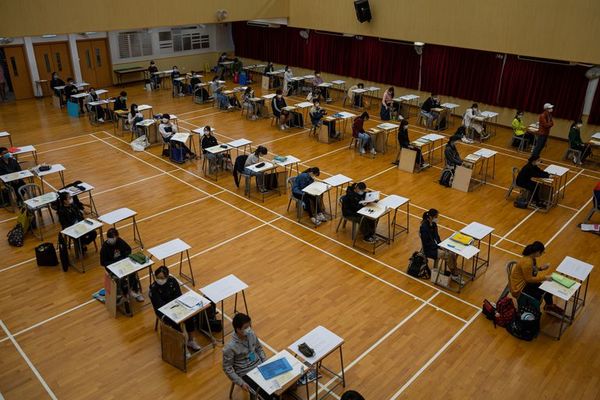Los estudiantes chinos vuelven a clase con grandes medidas de seguridad y temor al coronavirus - Mundo - ABC Color