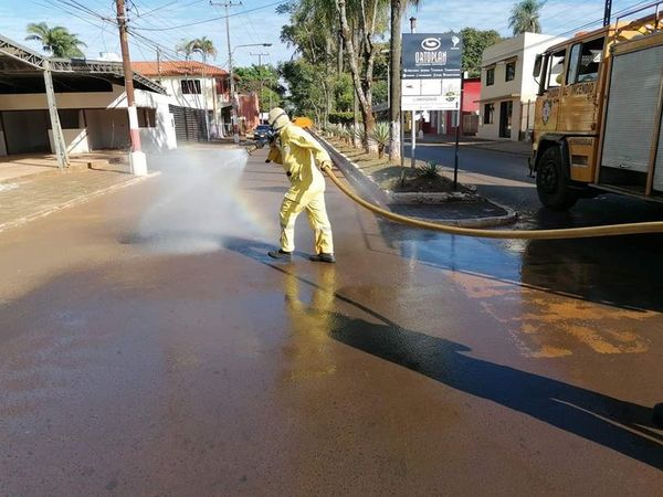 Jornadas de desinfección en Hernandarias - ABC en el Este - ABC Color