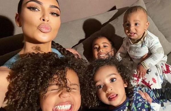 Kim Kardashian se toma unas 'vacaciones' de sus hijos durante la cuarentena - C9N