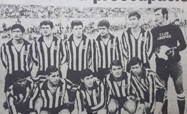 HOY / Libertad fue el primer copero fuera de la Libertadores, 50 años atrás