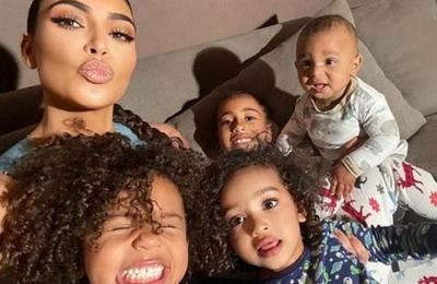 Kim Kardashian se toma unas 'vacaciones' de sus hijos durante la cuarentena - SNT