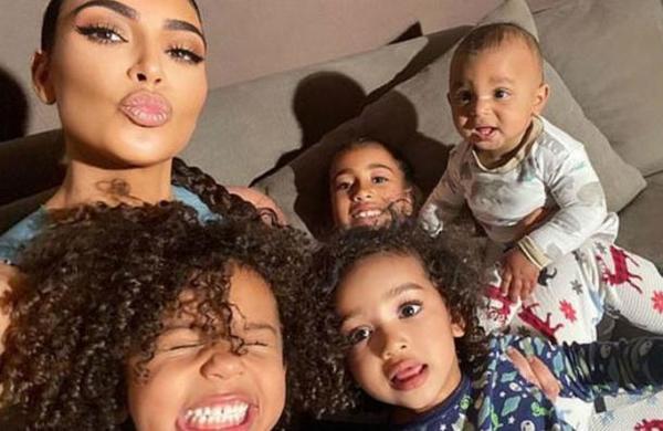 Kim Kardashian se toma unas 'vacaciones' de sus hijos durante la cuarentena - SNT