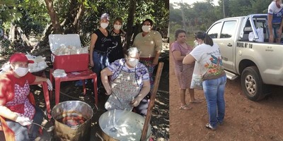 COMUNA DE SAN JUAN DEL PARANÁ ASISTE A ASENTAMIENTOS Y BARRIOS VULNERABLES