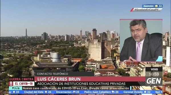 HOY / Luis Cáceres Brun: “Nuestra preocupación está en los colegios que están al borde de cerrar”