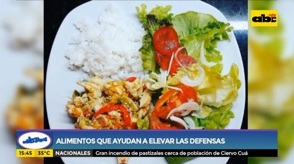 Alimentos que ayudan a elevar las defensas - Ensiestados - ABC Color