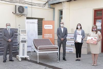Copetrol entrega donación al Ministerio de Salud, para paliar crisis por Covid-19 - Empresariales - ABC Color