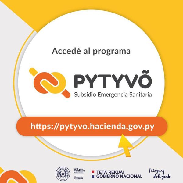 Pytyvõ: Programa ya superó 1.096.000 beneficiarios