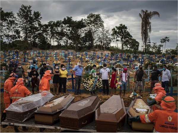 Brasil registra 338 muertes en 24 horas y el total llega a 4.543