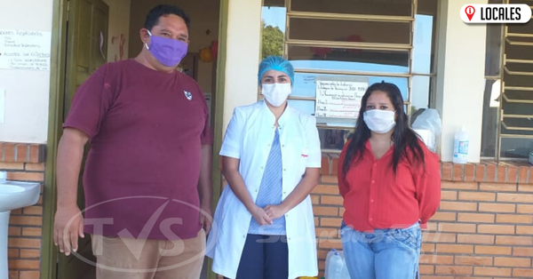 COVID-19: Pobladores entregaron donaciones al puesto de salud de San Antonio Ypekuru