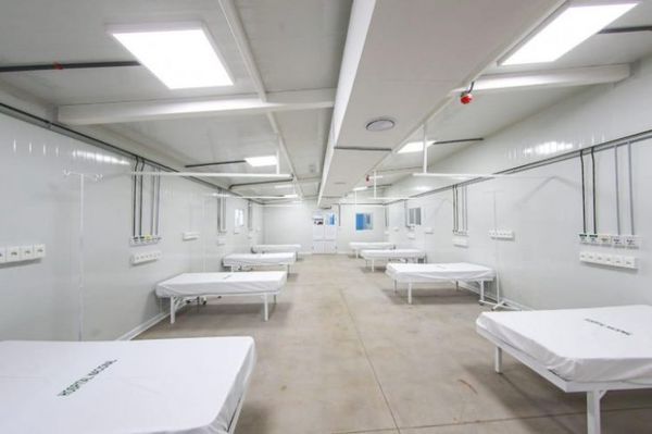 La construcción del hospital de contingencia fué ciento por ciento mano de obra paraguaya. - .::RADIO NACIONAL::.
