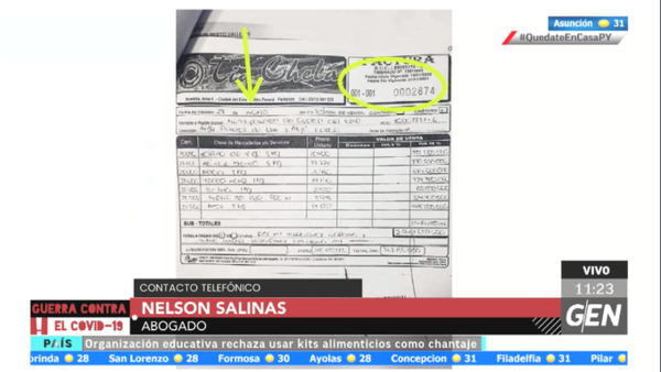 HOY / Abogado Nelson Salinas, sobre supuesta sobrefacturación de alimentos adquiridos por la Municipalidad de CDE