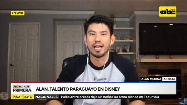Alan, talento paraguayo en Disney - ABC Noticias - ABC Color