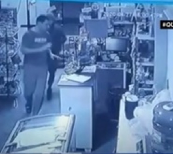 Violento asalto a minimercado en Areguá - Paraguay.com