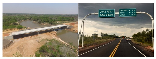 Tacuatî sale del aislamiento con nuevo puente y ruta asfaltada