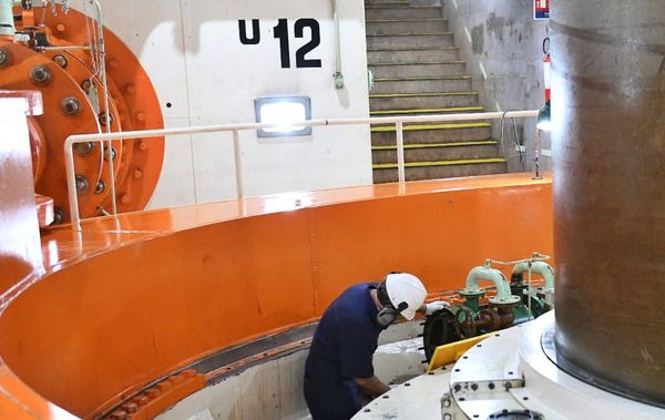 Iniciaron mantenimiento del generador 12 de Itaipú