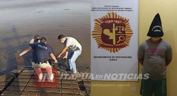 DETIENEN A UN HOMBRE POR SUP. HURTO DE MOTOCICLETA