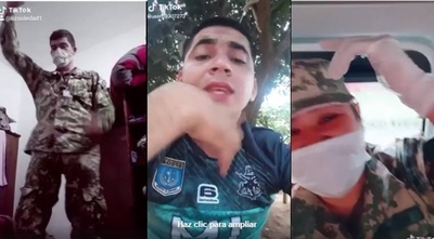 HOY / Militares hicieron videos en Tik Tok y fueron sancionados