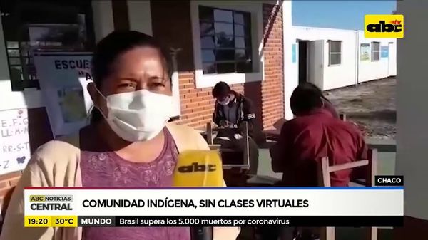 Comunidad indígena, sin clases virtuales - ABC Noticias - ABC Color