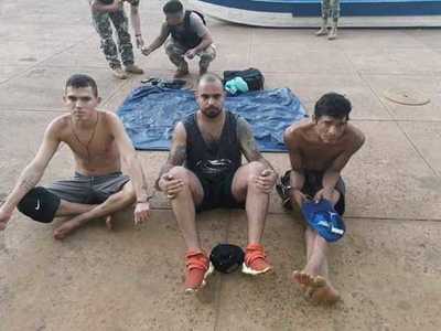 Tres paraguayos son detenidos al ingresar al país por el río Paraná